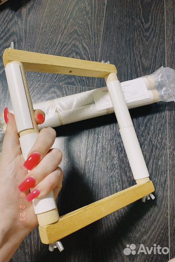 Пяльца деревянные