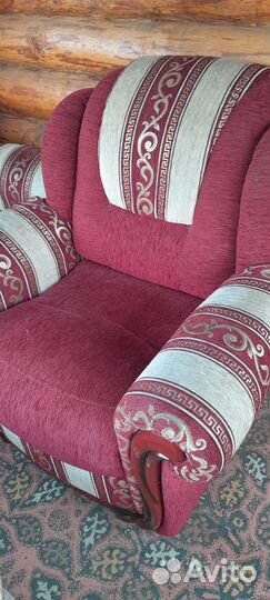 Диван и 2 кресла бу