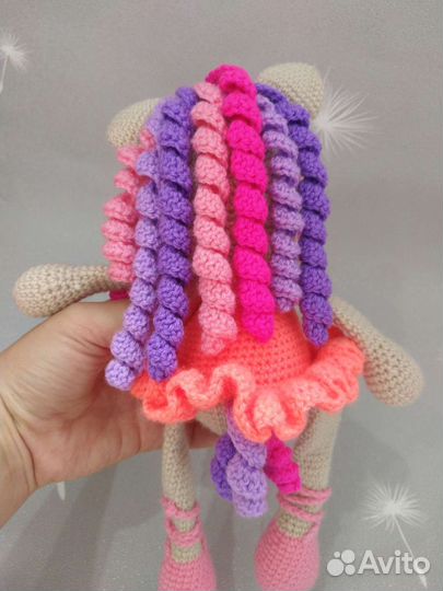 Вязаные игрушки. Единорог