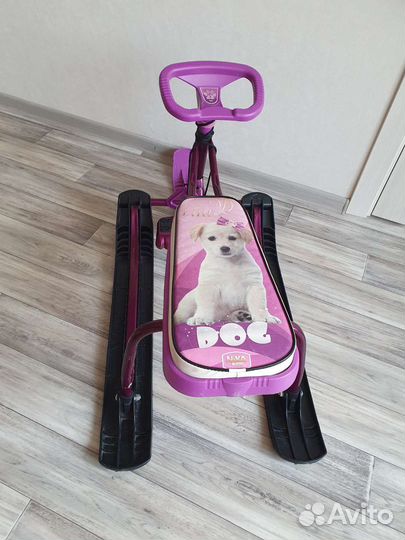 Детский снегокат бу