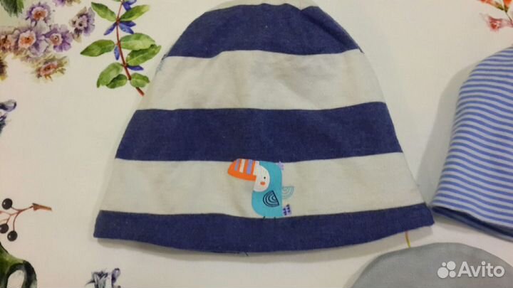 Хлопковые шапочки, 44-46