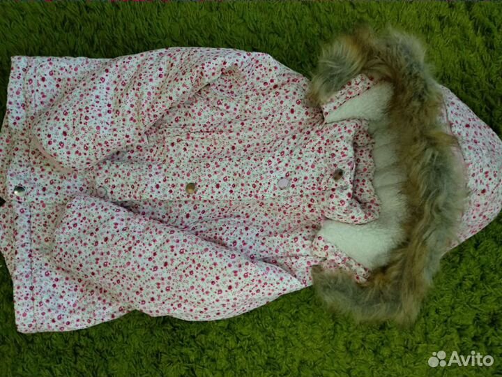 Куртка парка для девочки