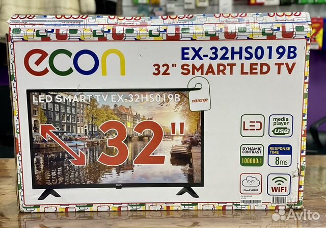 Телевизор Econ Led Hd Smart Tv Wi Fi купить в Москве Электроника Авито 4416