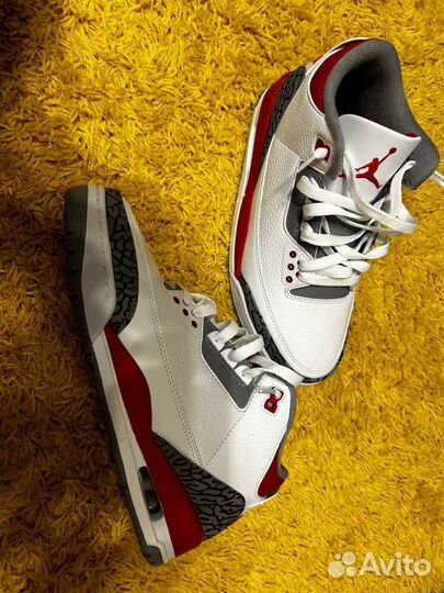 Air Jordan 3 retro “fire red”