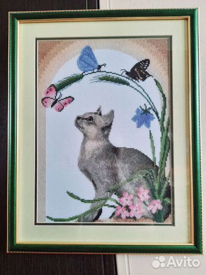 Картина, вышика крестом