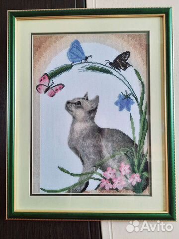 Картина, вышика крестом