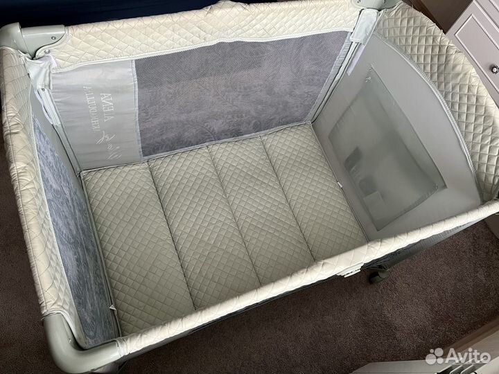 Манеж кроватка Happy Baby Wilson + матрас