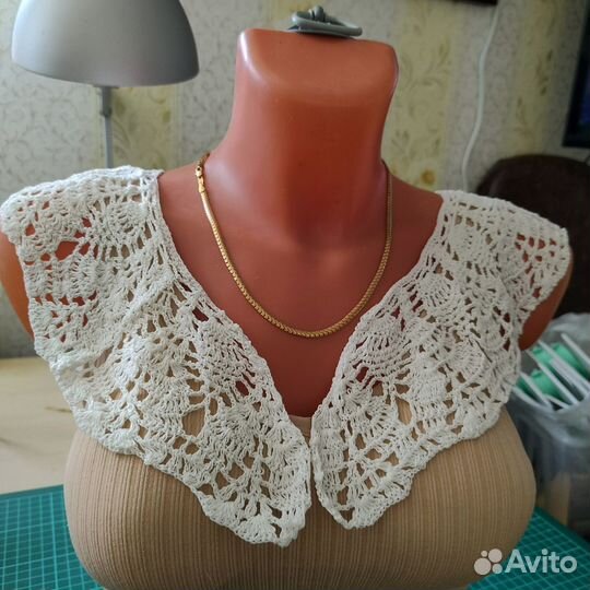 Воротники и пояса вязанные