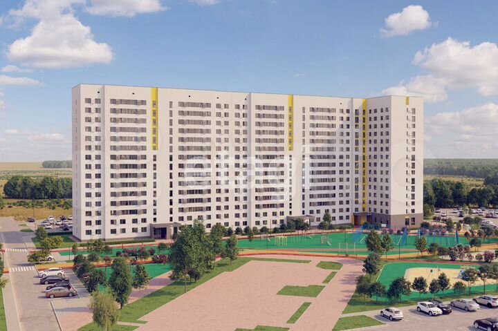 1-к. квартира, 37,1 м², 10/15 эт.