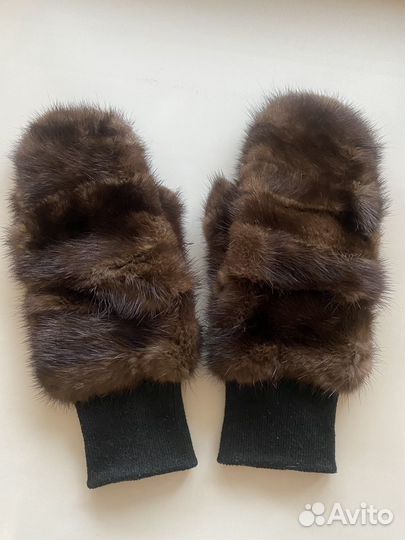 Норковые варежки