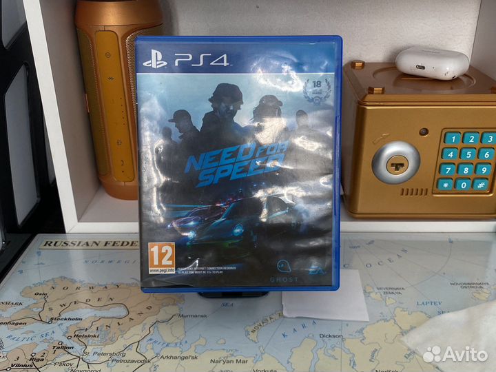 Диск на ps4 Need for speed