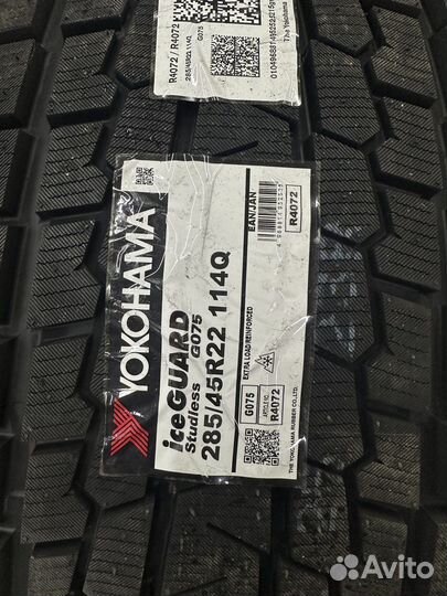 Yokohama Ice Guard G075 285/45 R22 114Q
