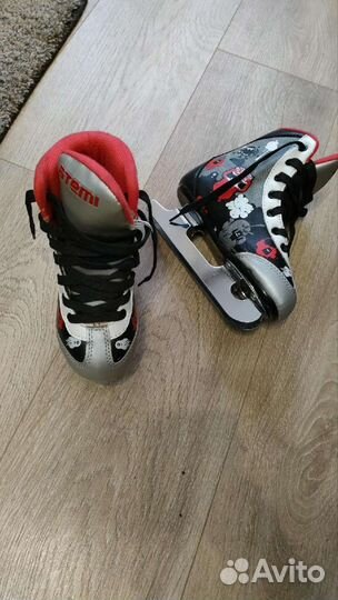 Коньки двухполозные 28