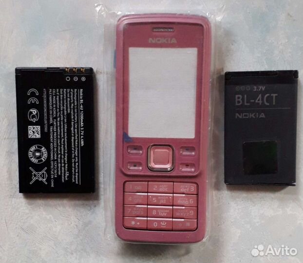 Корпус Nokia 6300,аккумуляторы BL-4U и BL-4CT