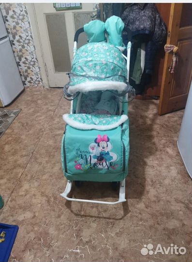 Коляска санки