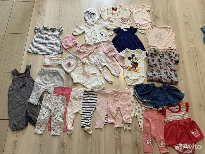 Детские вещи пакетом для девочек