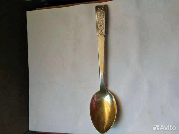 Серебряная чайная ложка 875 пробы