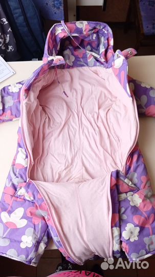 Зимний комбинезон для девочки