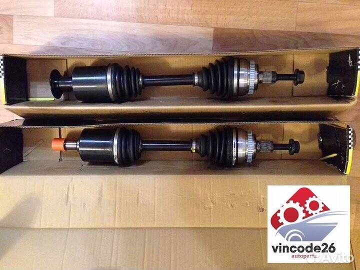 Привод в сборе передний левый новый аналог
