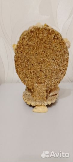 Зеркало настольное из ракушек