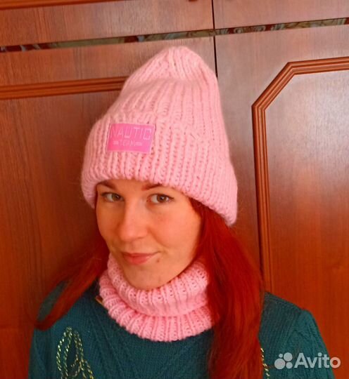 Комплект из пряжи норка и альпака