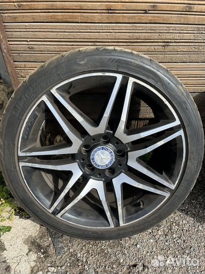 Колеса оригинал mercedes amg диски R18 с резиной
