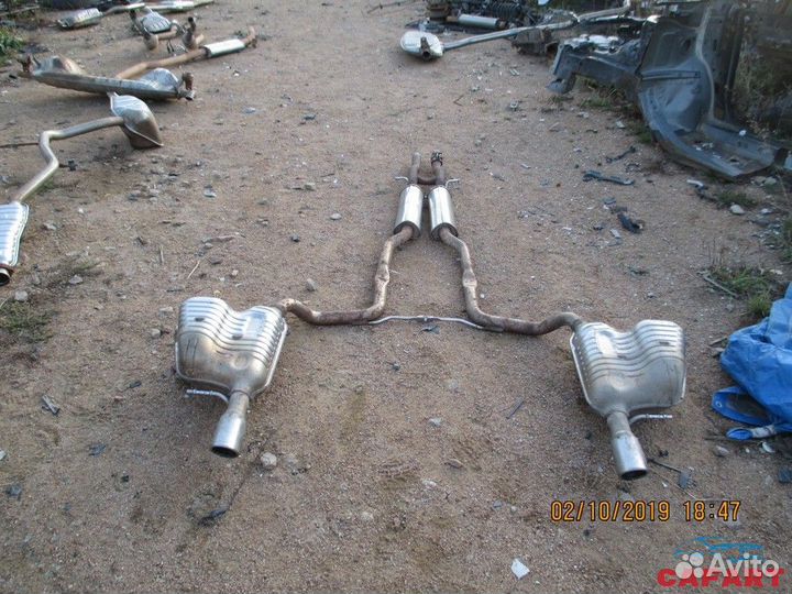 Глушитель audi A6 4F2 BBJ