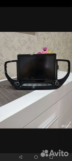 Штатная магнитола на hyundai solaris 2021