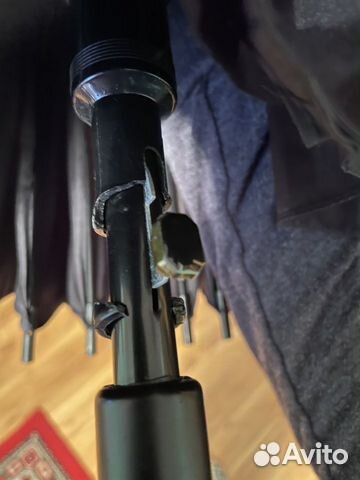 Зонт черный большой мужской