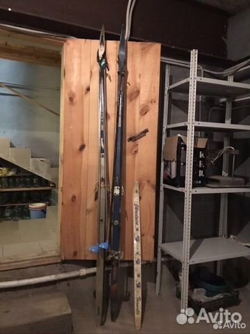 Лыжи с палками