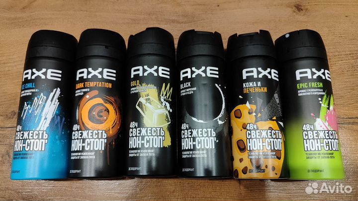 Axe гель для душа, дезодорант