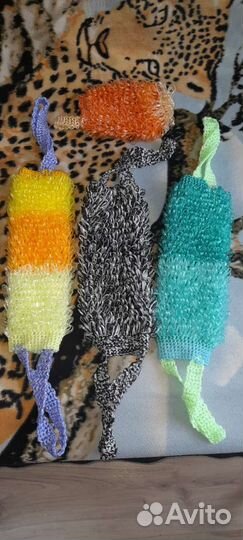 Мочалка ручной работы