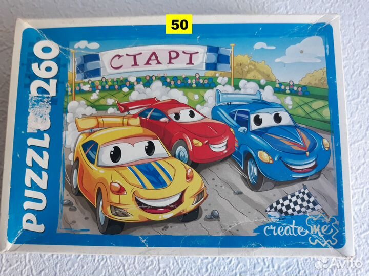 Пазлы в ассортименте