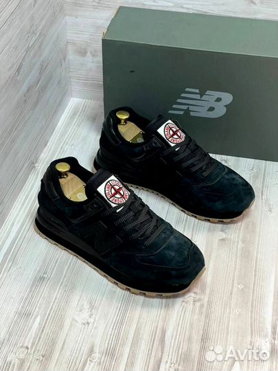 Кроссовки New Balance 574 Stone Island premium