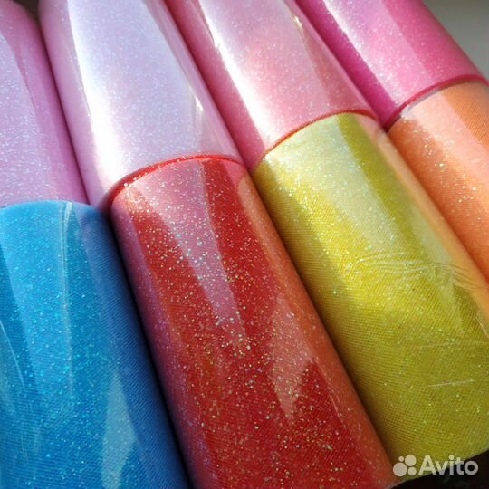 Фатин с глиттером