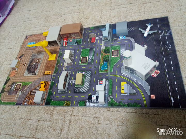 Игровой звуковой набор город