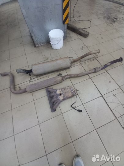 Выхлопная система priora хэтчбек