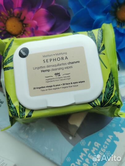 Sephora оригинал маска, сывортка, скраб, салфетки