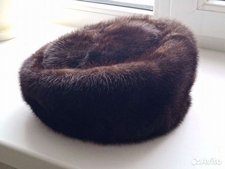 Шапка норковая женская