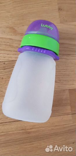 Поильник силиконовый lubby