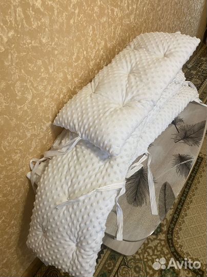 Бортики в детскую кроватку