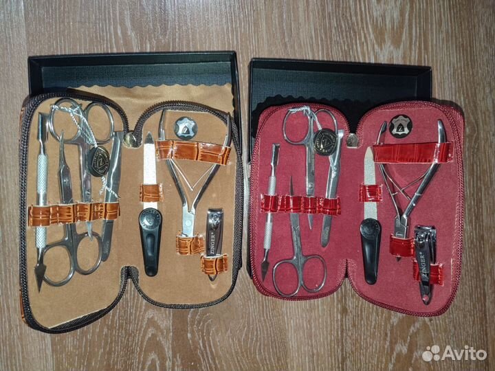 Маникюрный набор zinger в футляре новый