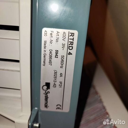 Регулятор скорости вентиляторов Systemair rtrd4