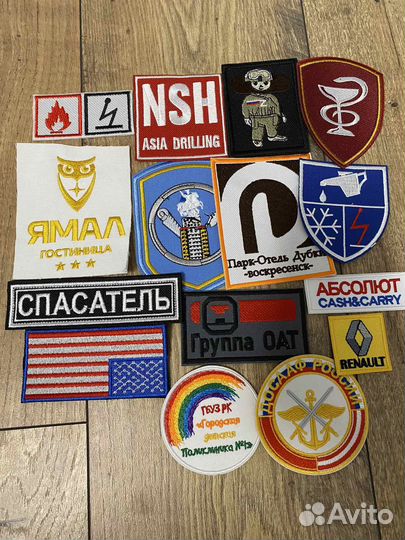 Изготовление шевронов и вышивок на липучке розница