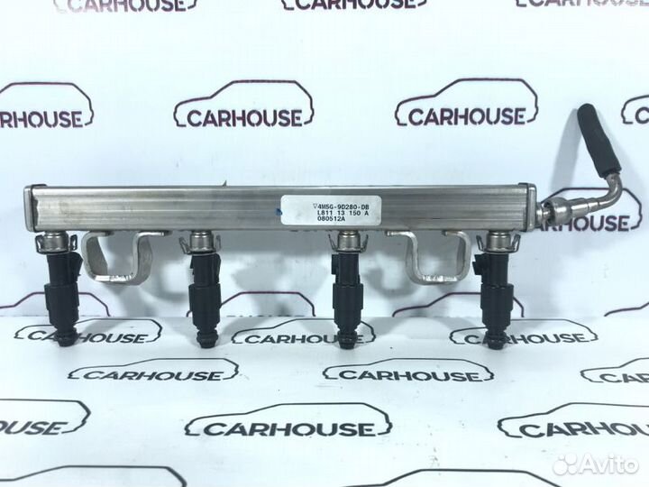 Рампа с форсунками Ford Focus 2 1.8 qqdb 2009