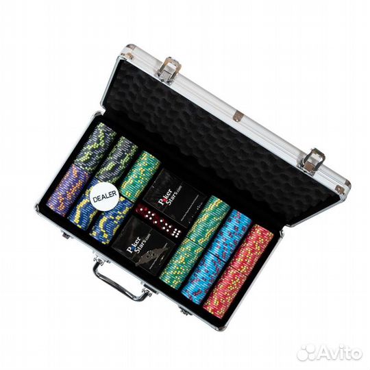 Набор для покера EPT Ceramic на 300 фишек 61774