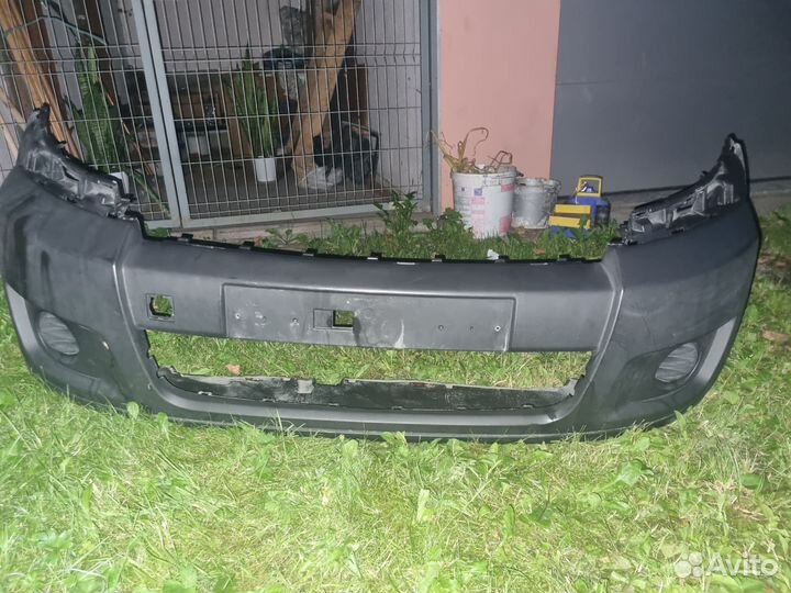 Бампер передний fiat scudo