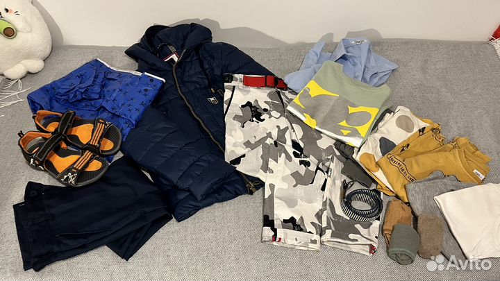 Вещи пакетом на мальчика от 128/134
