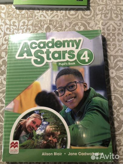 Учебники Academy Stars 4, Macmillan, новые