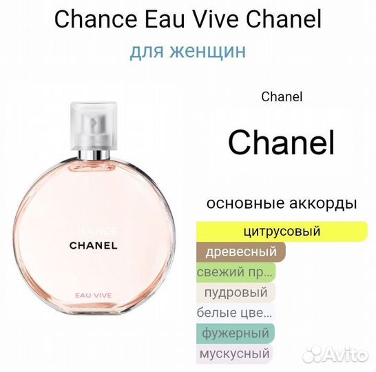 Chanel Chance eau Vive